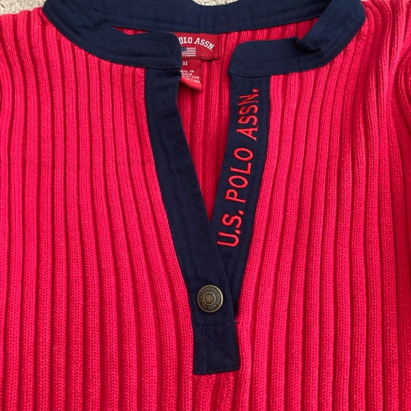US Polo red sweater - Picture 2 of 3